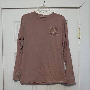 Simply Southern Woman’s Long Sleeve Shirt in Dusty Mauve
